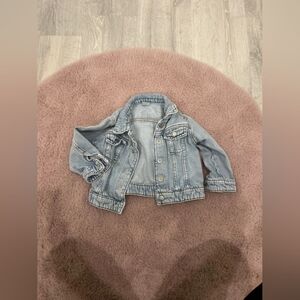 H&M Kids Denim Jacket in Soft Blue